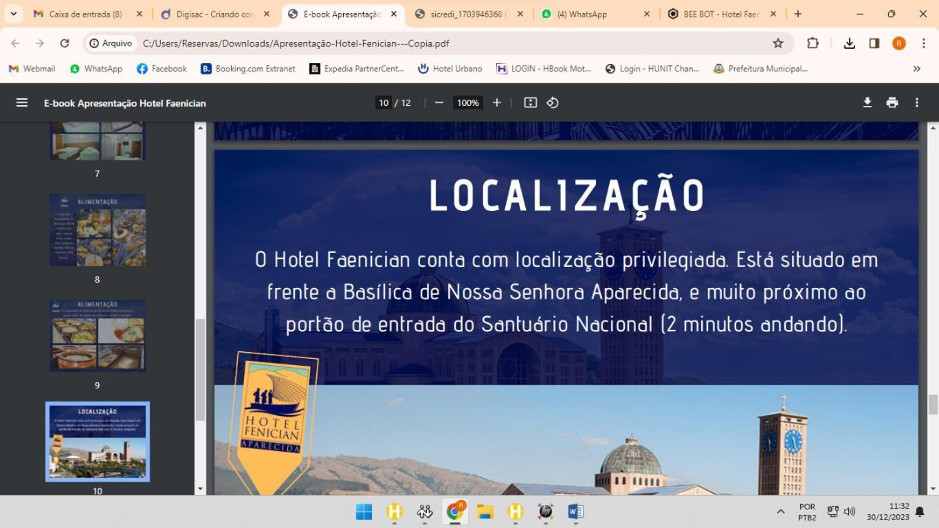 Hotel Faenician Aparecida Kültér fotó